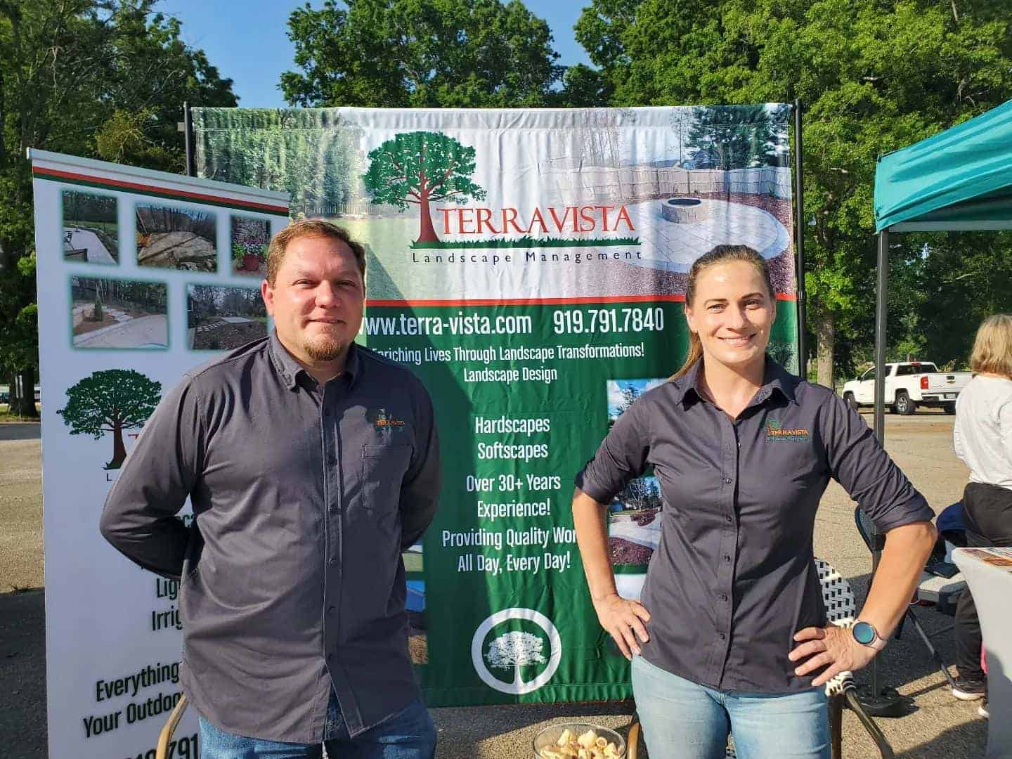 Matt and Jennifer of Terra Vista Landscape Management